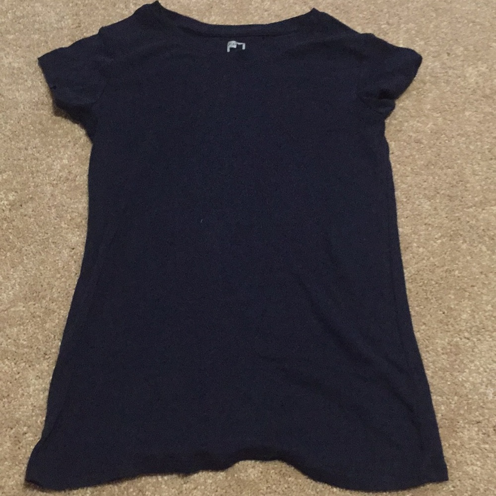 Dark navy blue tee shirt